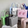 EVA Strand Bogg Tas Waterdichte Zomer Opbergmand voor Buiten Reizen Picknicktas Dames Shopping Tote Bag Rubber Handtas
