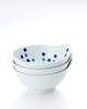 Nishinippon Toki Tableware Bowl Set of Arita Bowls with Alternating Approximately Diameter x Widest Point x Navy and Product 20327284 3, Ware,