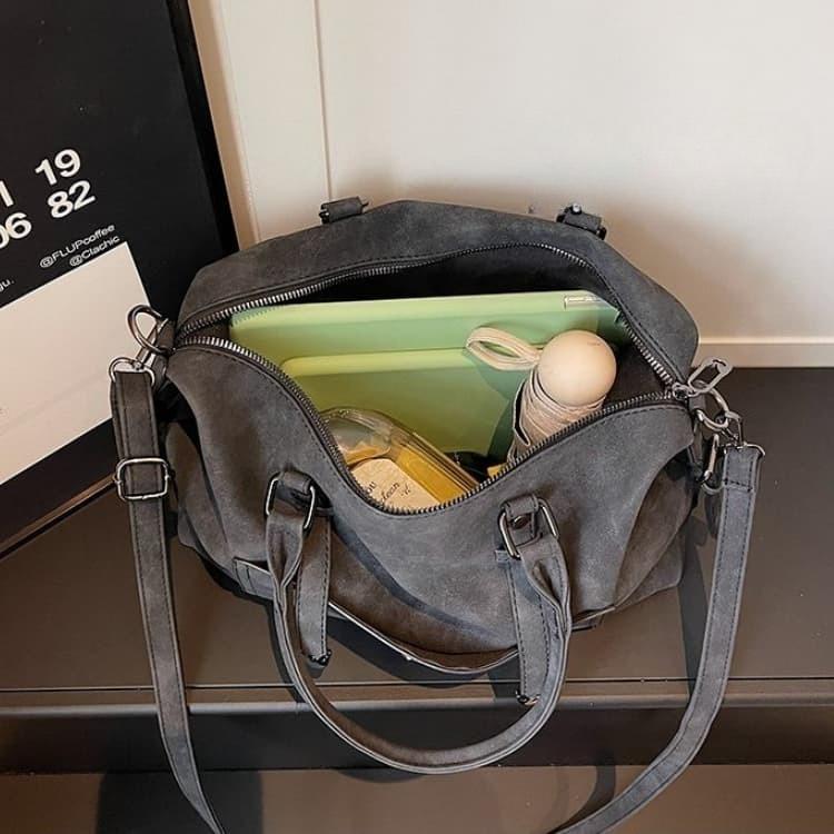 Retro old tote bag women's messenger bag