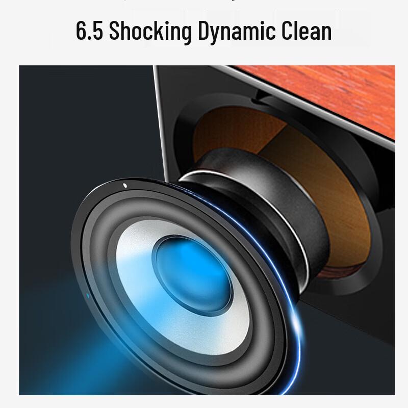 SANSUI GS-6000 Hi-Fi Home Desktop Speaker System CN Plug (adapter Included)