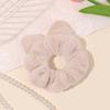 Cat Ear Furry Scrunchies For Girls Women High Elastic Soft Korean Style Hair Tie Ponytail Holder Rubber Band Hair Accessories