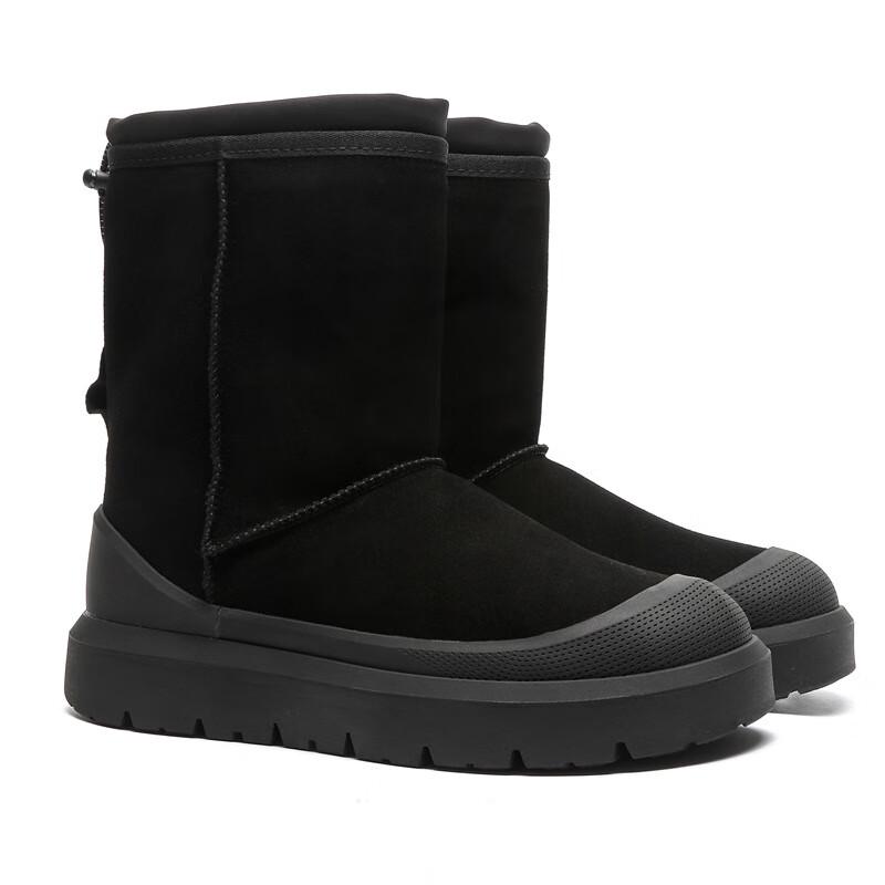 Unisex Thick-Sole Winter Snow Boots 39