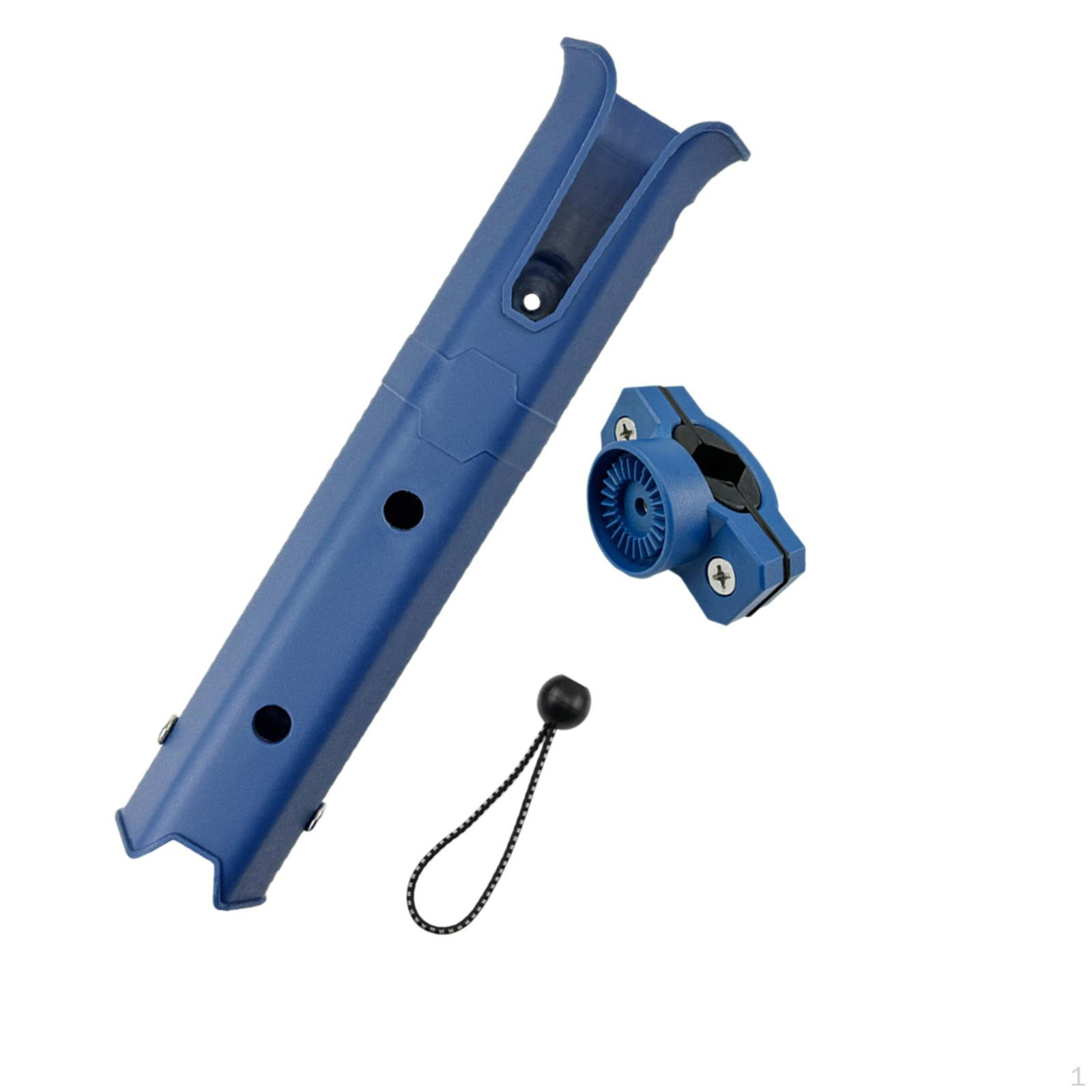 

Регульований тримач для вудилища для різноманітних варіантів кріплення синій