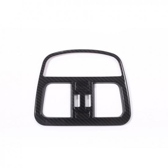 ABS Carbon Rear Air Outlet Vent Cover Trim For Maserati Levante 16-2017