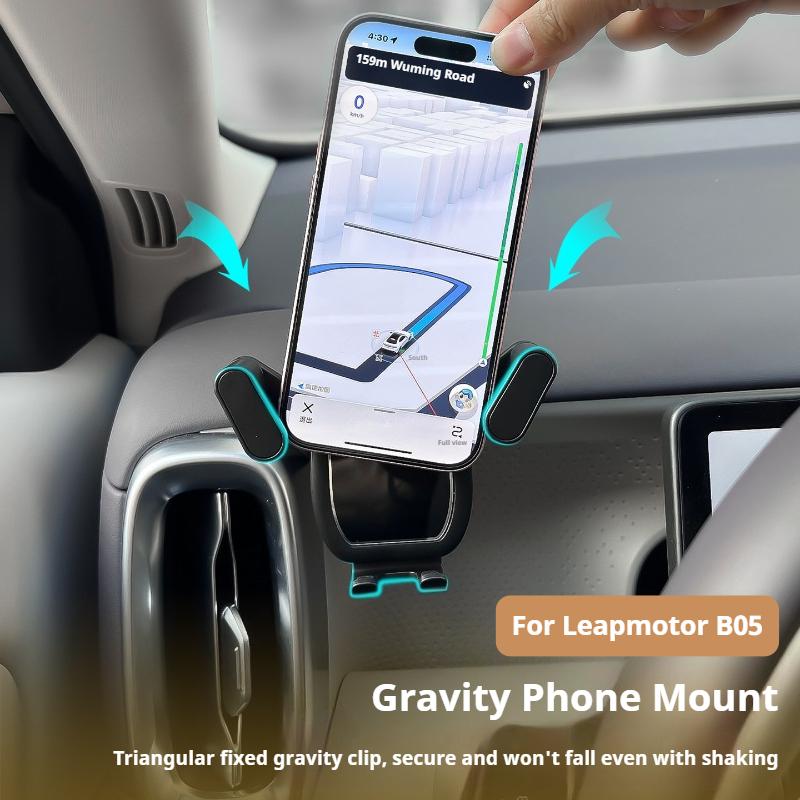 For Leapmotor B05 Lafa 5 2026 Air Vent Car Phone Holder Navigation Bracket Automobile Interior Accessories
