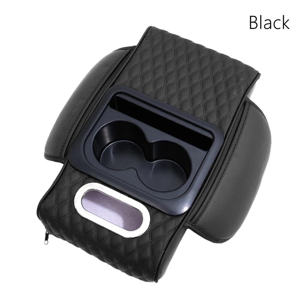Multifunctional Center Console Armrest Cushion PU Leather Car Armrest Pillow New Armrest Pad  Car