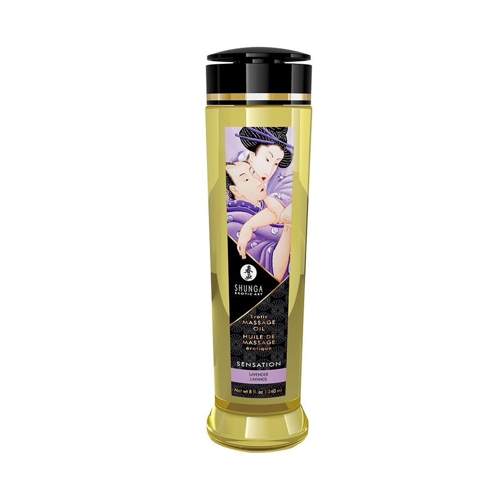 Massage Oil Sensation Lavender Aphrodisiac 240ml Cc1206