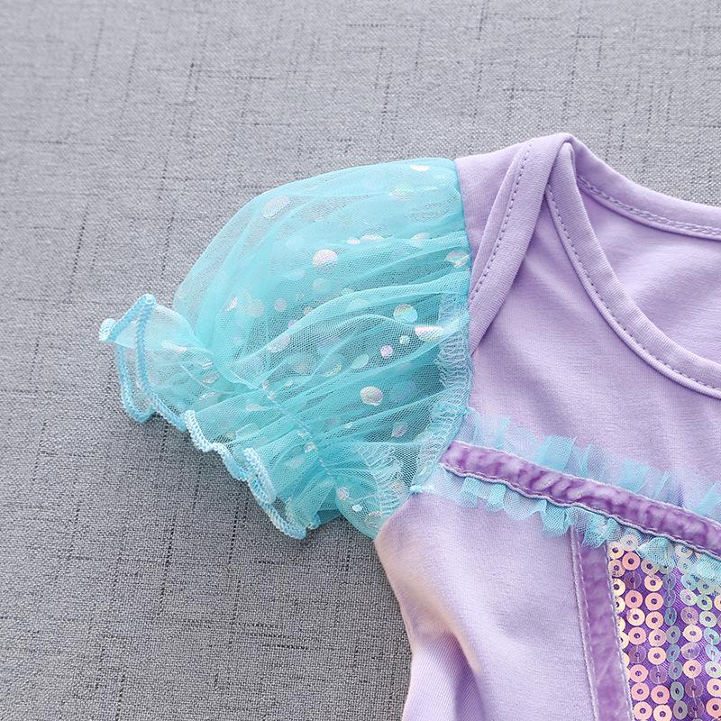 Vestito Halloween Bambina Neonato Bambino Principessa Tulle Tutù Vestiti da Festa Bambine