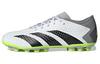Predator Accuracy.3 Voetbalschoenen 'White Black Solar Green' IG5168