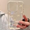 Applicable opporeno15 mobile phone case Internet celebrity niche high sense 0pp0 new fashion transparent love bow