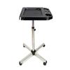 Aluminium Salon Instrument Tray, Height Adjustable Trolley Cart Tray Station on Wheels for Salon Tattoo Spa Beauty Service Holder Tool Storage
