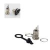 Metal DC Jack Adapter 5.5 x 2.1mm Panel Mount Connector DC Power Female Socket Jack