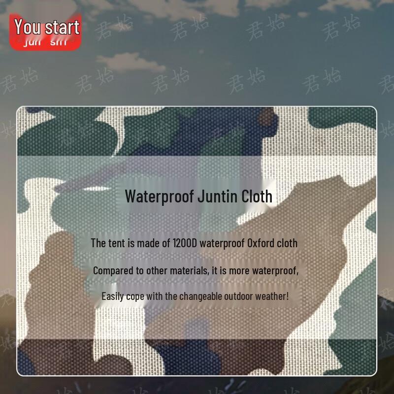 Heavy-Duty Outdoor Camouflage Sun Shelter