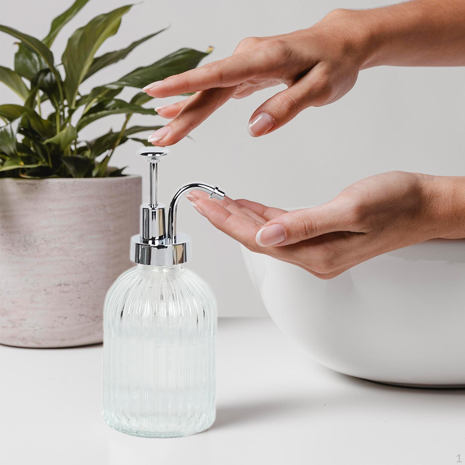 

300 мл дозатор для мыла пустой ручной пресс флакон лосьона многоразового использования для кухни туалета золотая или серебряная головка насоса серебряный