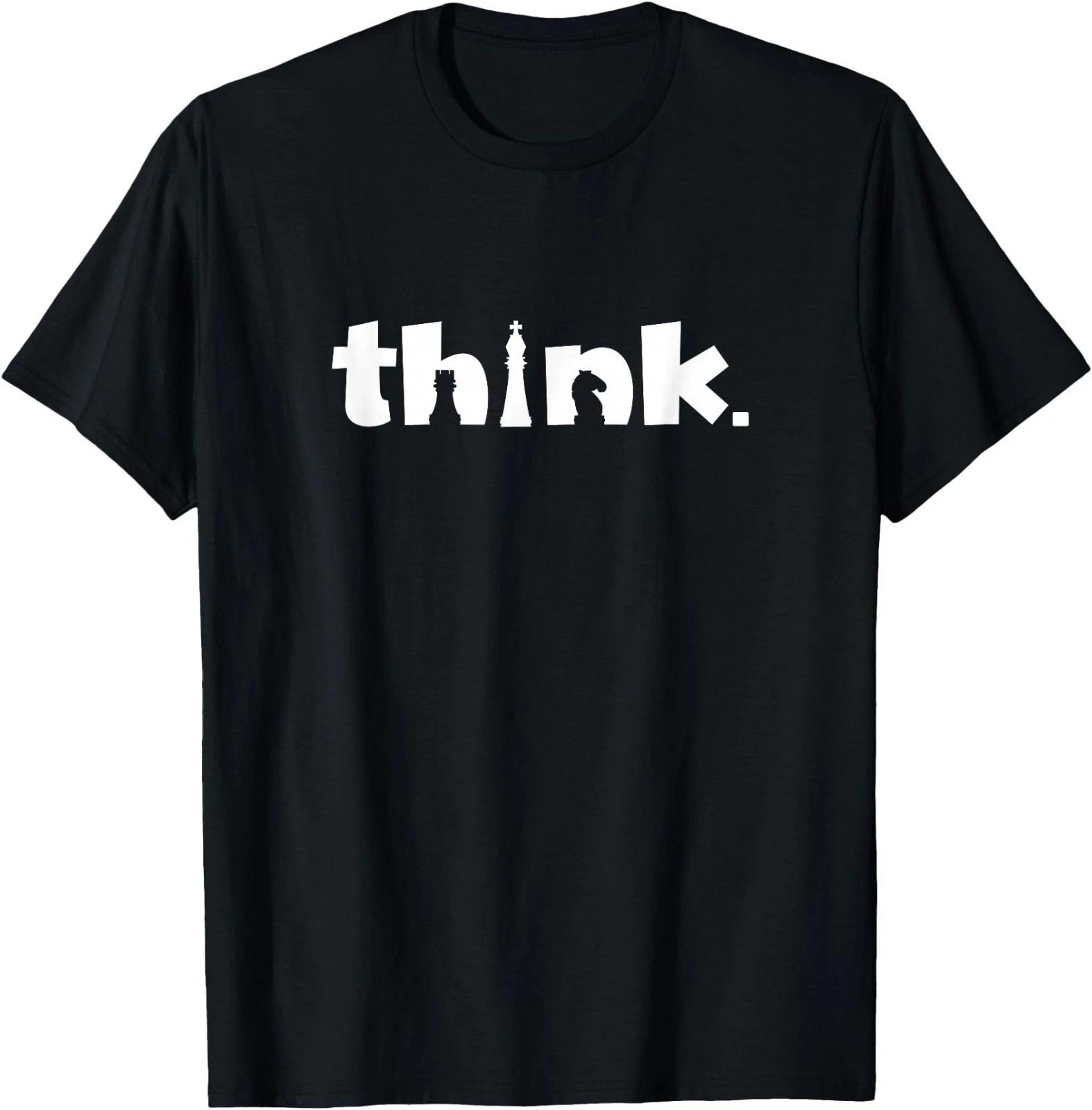 Chess Player Think T-Shirt L