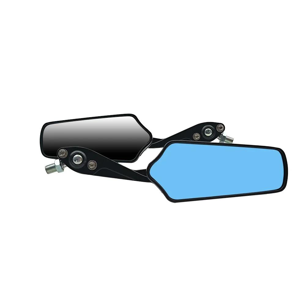 Universal Motorcycle Rearview Mirrors Cafe Racer Old School Scooter Off-road 8mm/10mm Side Mirror