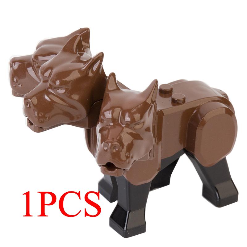 The Zoo Model African Elephants Camel Deer Crocodile Leopard Animal Building Blocks Educational Games Figure Brick Toys Kid B03