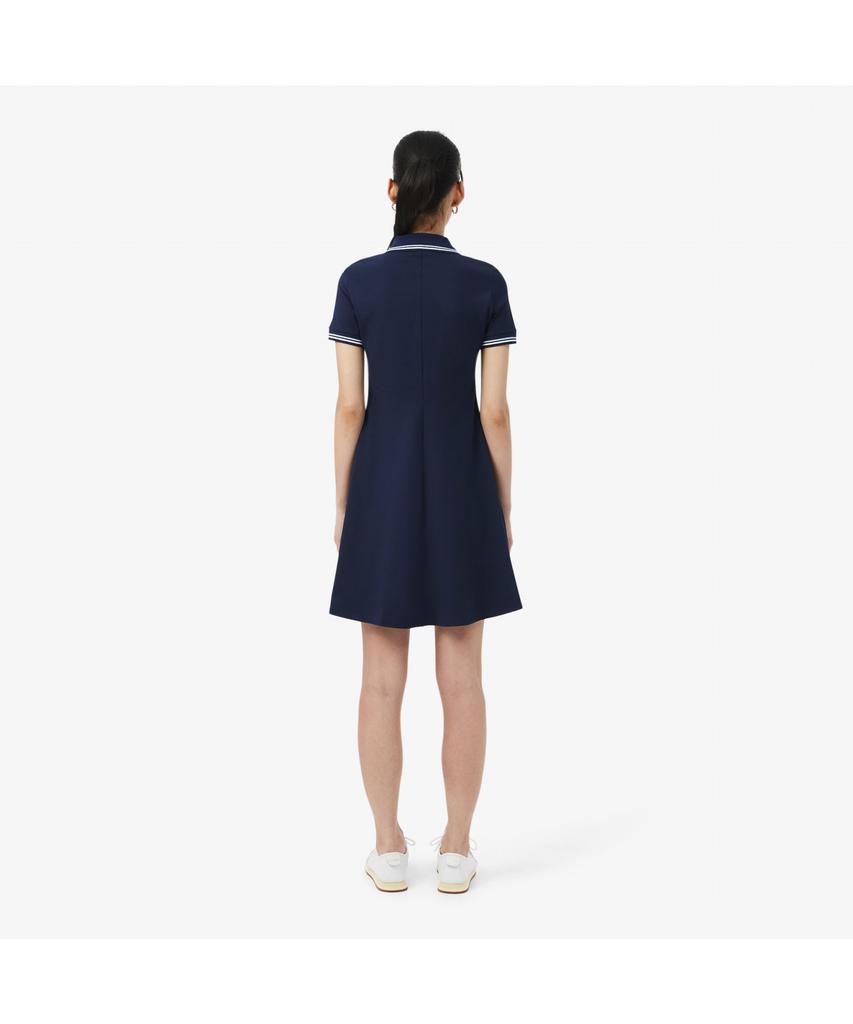 LACOSTE Women'S Tipping Detail Polo Dress Ef5288-56G 3Ui