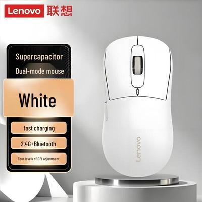 Lenovo Super Capacitor Dual-Mode Wireless Ergonomic Mouse
