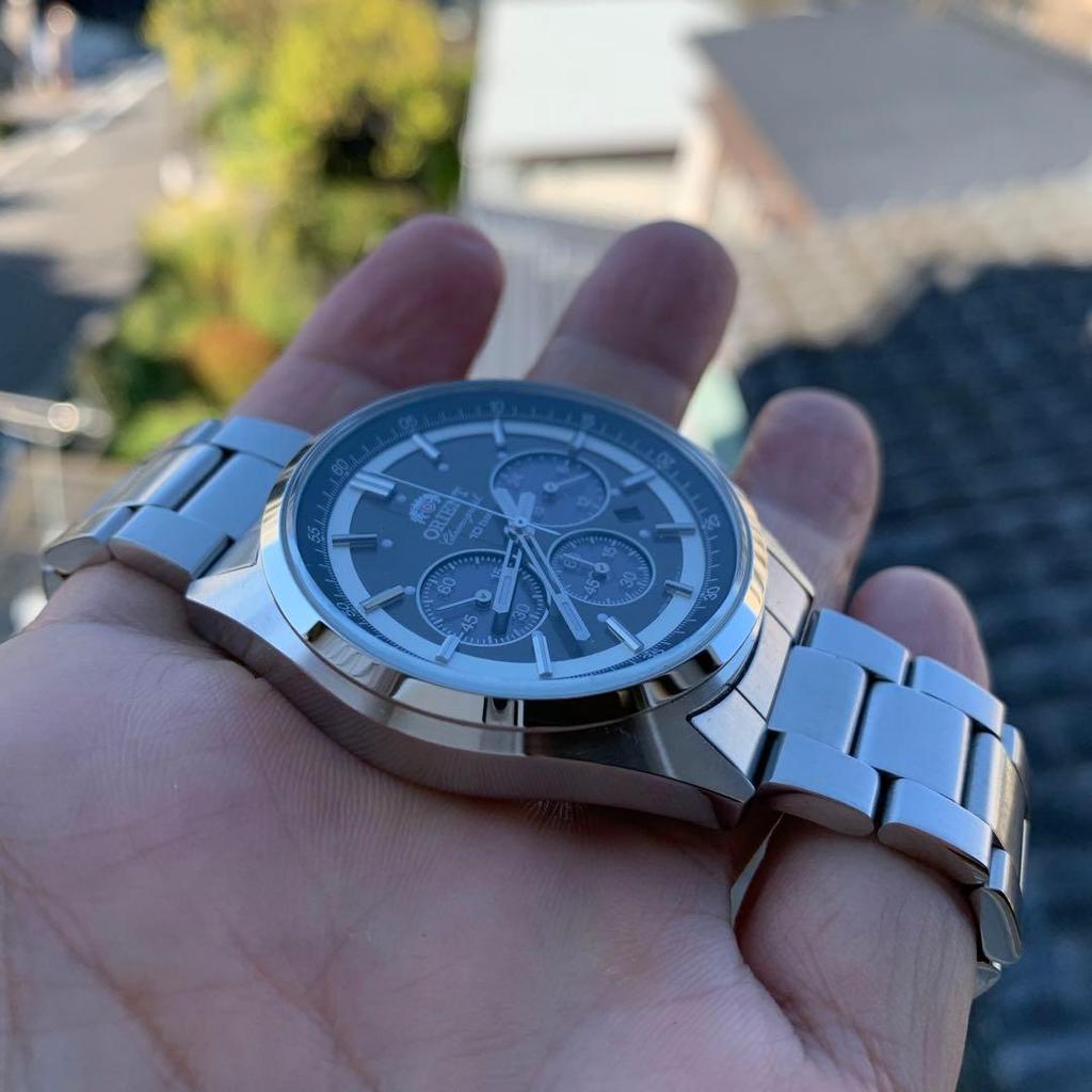 Used Orient Solar Chronograph New