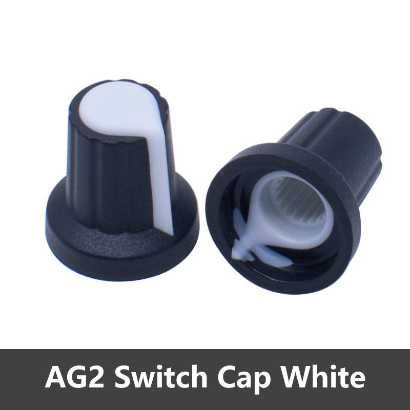11PCS AG1 AG1 WH118 Potentiometer Knob Cap 6mm D Shaft Rotary Encoder Knob Multi Color Plastic Knob For WH118 Variable Resistor