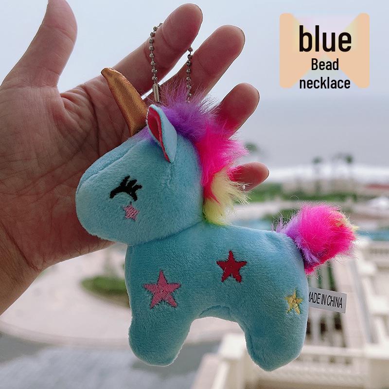 

Милый плюшевый брелок-единорог - Мини-пони, подвеска для сумки, украшение 13 cm