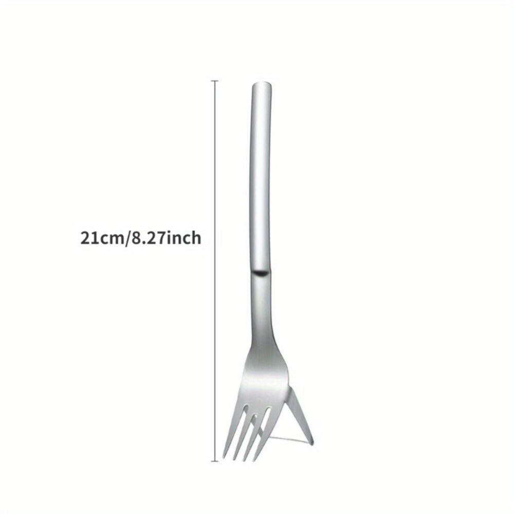 

Инструмент для резки арбуза, чтобы резать и есть арбуз, нарезка и нарезка кубиками, разделитель из нержавеющей стали, креативная вилка для резки фруктов, вилка для арбуза серебряный