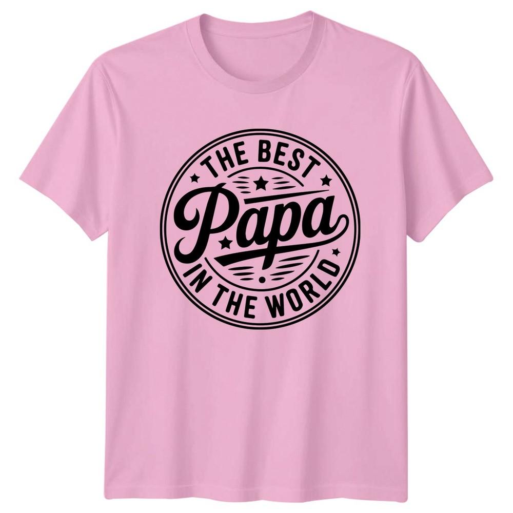 The Best Papa In The Unisexs TShirt Papa Fathers Day Fathers Day Gift For Him