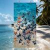 Cute Sea Stars and Turtles Towel Quick Drying Beach Towels Are Suitable For Swimming Pools Camping Yoga And The Gym
