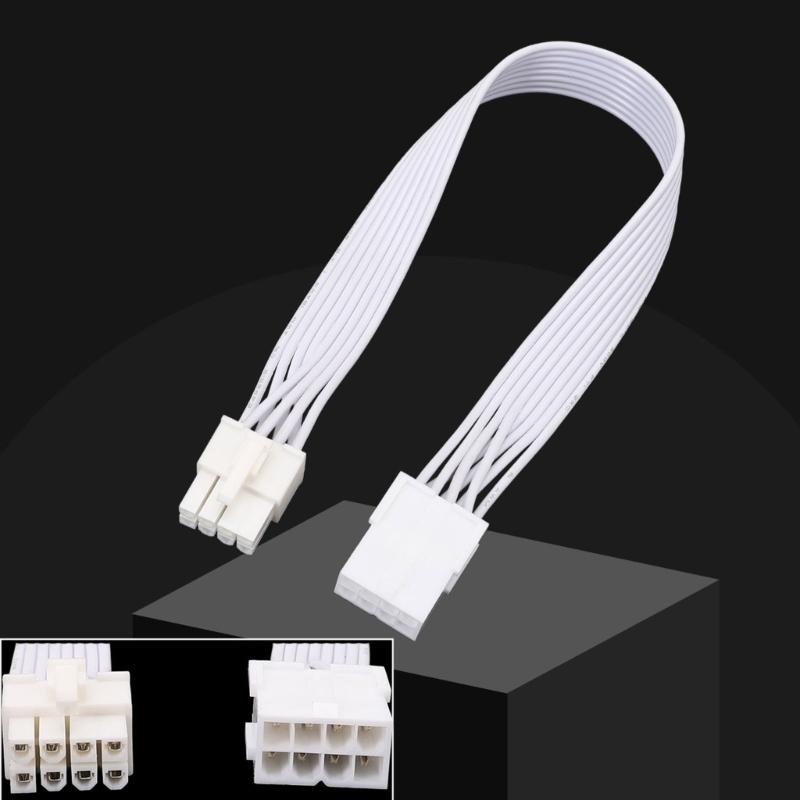 8pin (6 + 2) Stromkabel mit verlängerter Länge, verzinnte Kupferleiter für eine zuverlässige Grafikkartenverbindung in PC-Builds