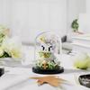 Non-Toxic Mini Building Block Animal Garden Cartoon Rabbit Rose Bricks Diy Assemable Eternal Flower Creative Educational Toys For Children