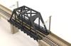 Rokuhan Z Gauge R090 Single Track Truss Bridge (Short, Black)