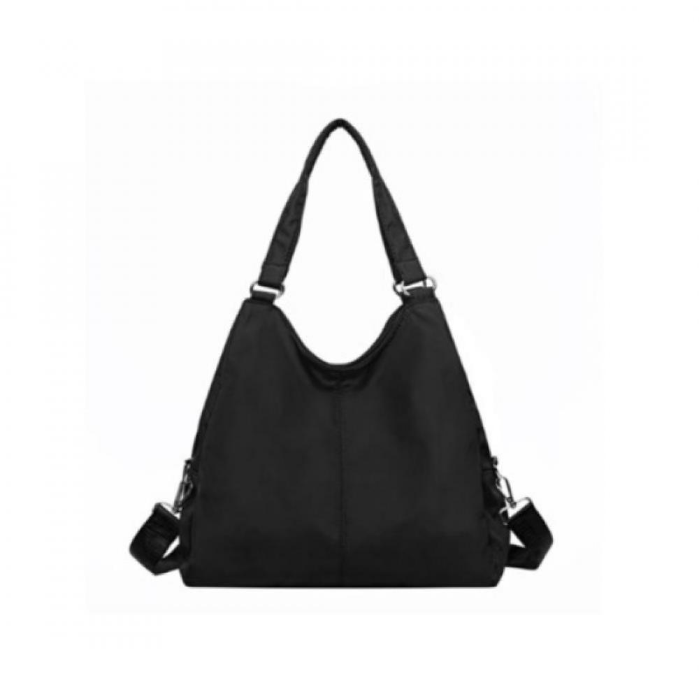 New Arrivals Open Run Women Casual Black Wide Strap Square Shoulder Bag