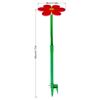 41.73'' Plastic Kids Crazy Daisy Water Sprinkler Dual-Pin Design Easy To Install for Backyard Lawn Garden Watering& Dogs Playing