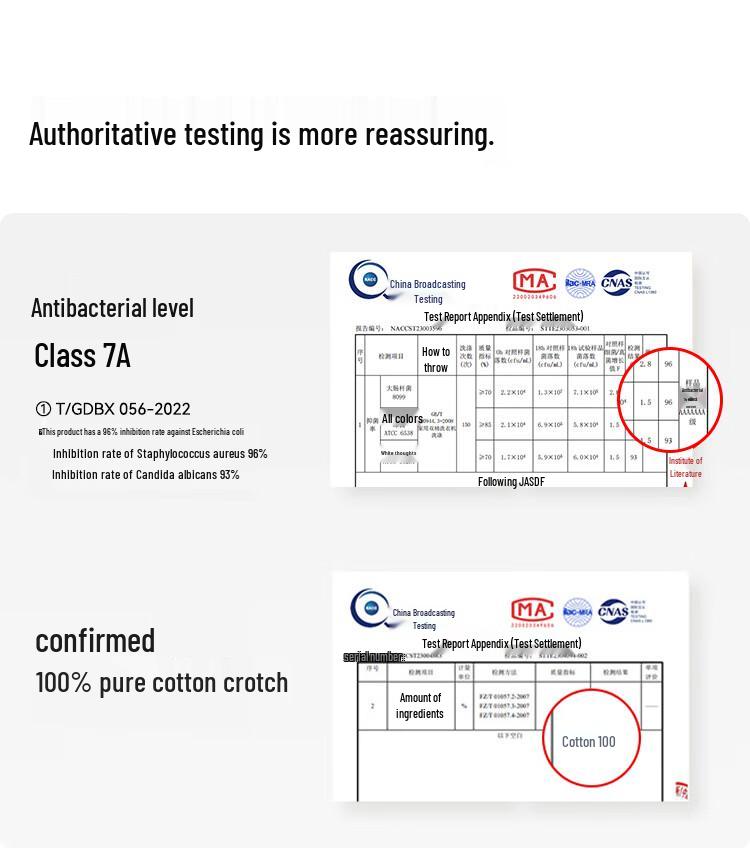 Nei Xiao Ban Women's Lace Cotton Antibacterial Mid-Waist Briefs 3-Pack