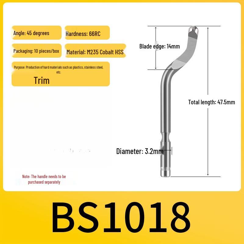 BS1018 Набор скребков для снятия заусенцев