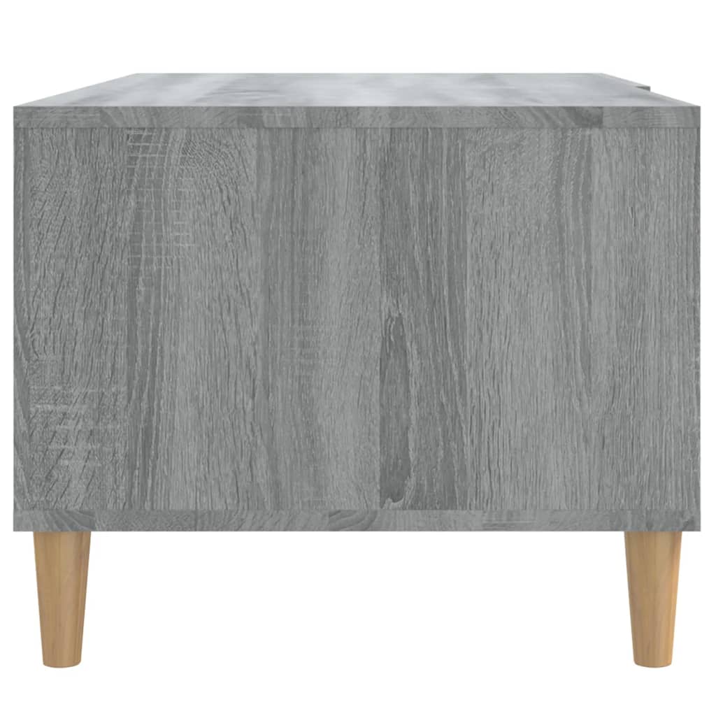  Coffee Table, Grey Sonoma Oak, 89.5x50x40 Cm
