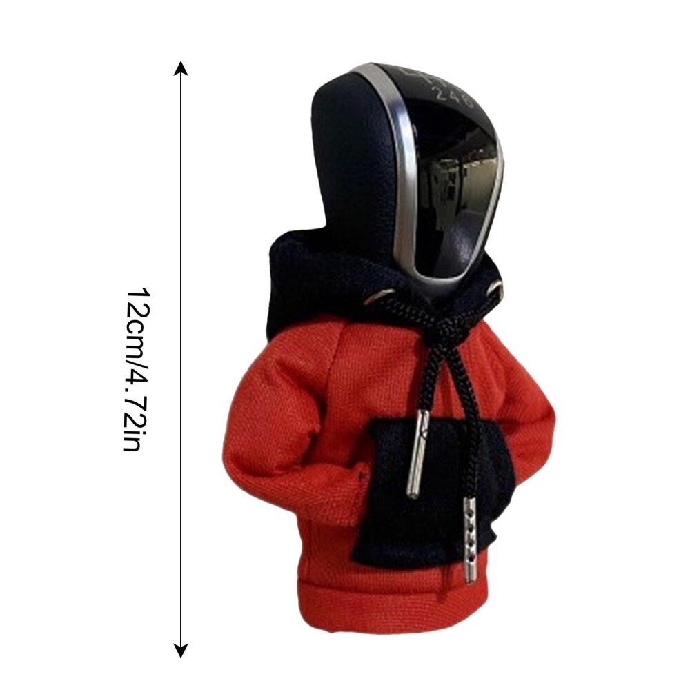 High Quality Material Decoration Car Gear Knob Cover Hoodie Car Gear Stick Hoodie Gear Stick Cover Car Comfortable Handle Cover