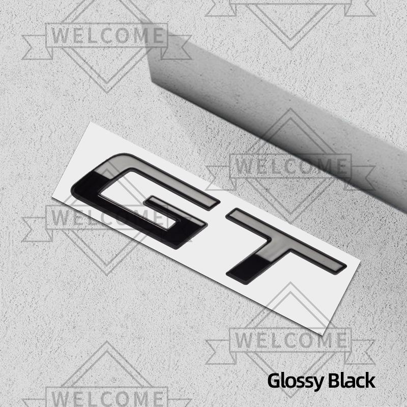 3D Car Stickers GT Emblem Auto Body Badge Trunk Decal For 5008 308 206 3008 2008 4008 RCZ GT Line 208 107 Decoration Accessories