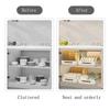 Kitchen Sliding Dish Bowl Storage Rack Cabinets Drawers  Drying Rack Kitchen Organizer Sink Tableware Accessories