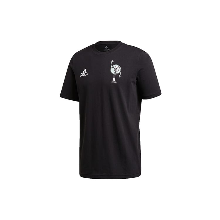 Adidas Soccer Jerseys Men's Black Moderate Straight Fit GE4686