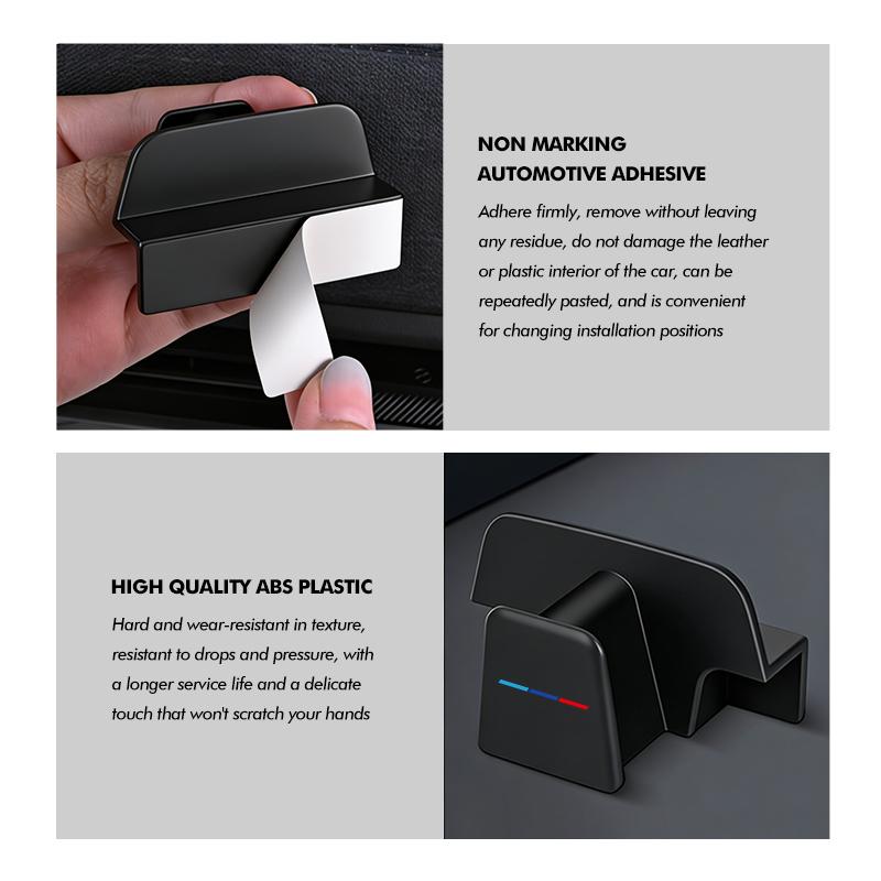 GOEQ8 Car Sunglasses Frame Anti-scratch ABS Rearview Mirror Glasses Box For BMW M E87 E30 E46 E28 E39 F18 F35 G03 F10 E93 F20