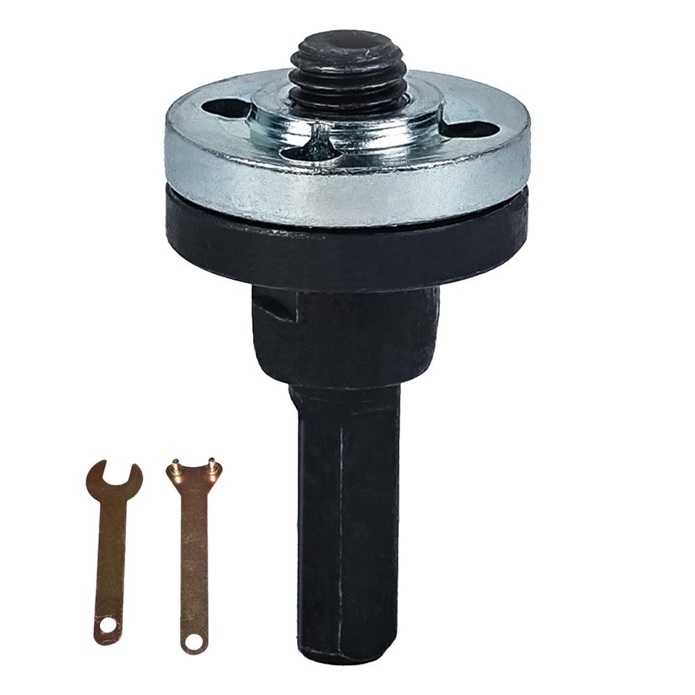 Drill Mandrel Adapter Adjustable Drill Angle Grinder Mandrel Adapter Disk Holder Multifunctional Electric Grinder Mandrel