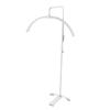 26in LED Floor Light Kit Color Temperature Brightness Adjustable Half Moon Lamp with Stand for Beauty Facial Care Video