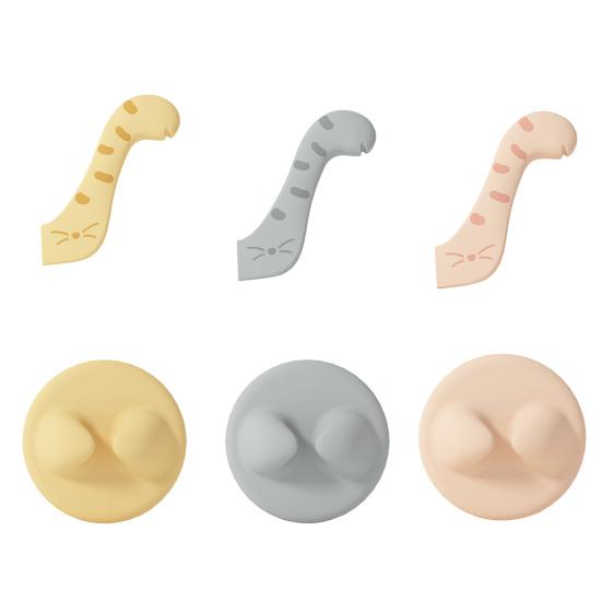 Pet Food Can Opener Dog Food Scraper Dishwasher Safe Can Lid Cat Can Opener for Scraping Scooping Serving Pet Food from Cans