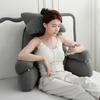 Ergonomic Pillow Headboard: Semi-Reclining Sofa Backrest for Phone Use, Reading, & Neck Support