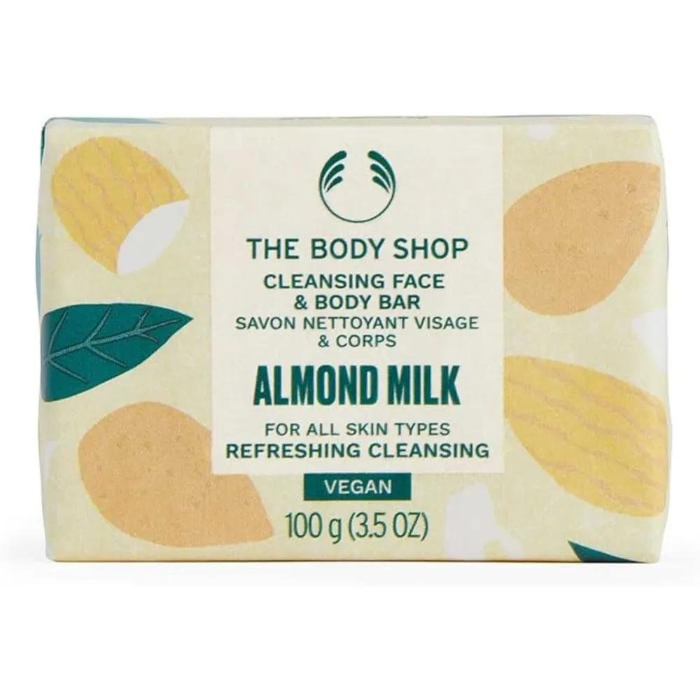 The Body Shop Очищающее мыло Миндальное молоко 100г Набор из 5 штук