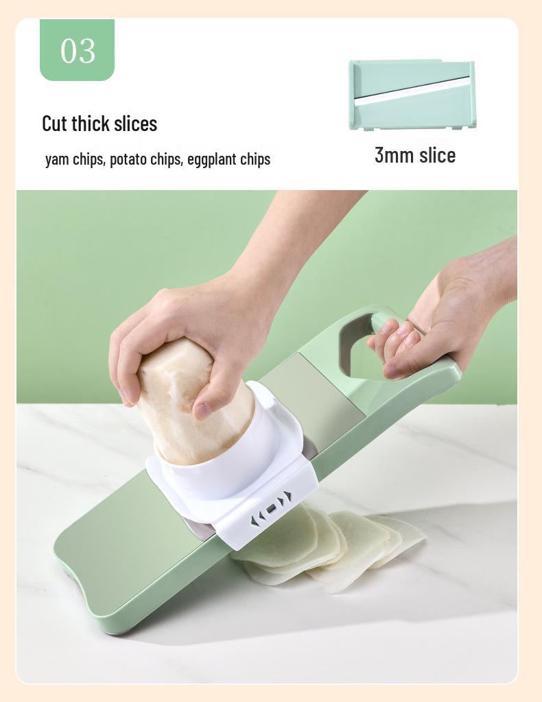 Multifunctional Kitchen Vegetable and Potato Slicer Grater Cutter