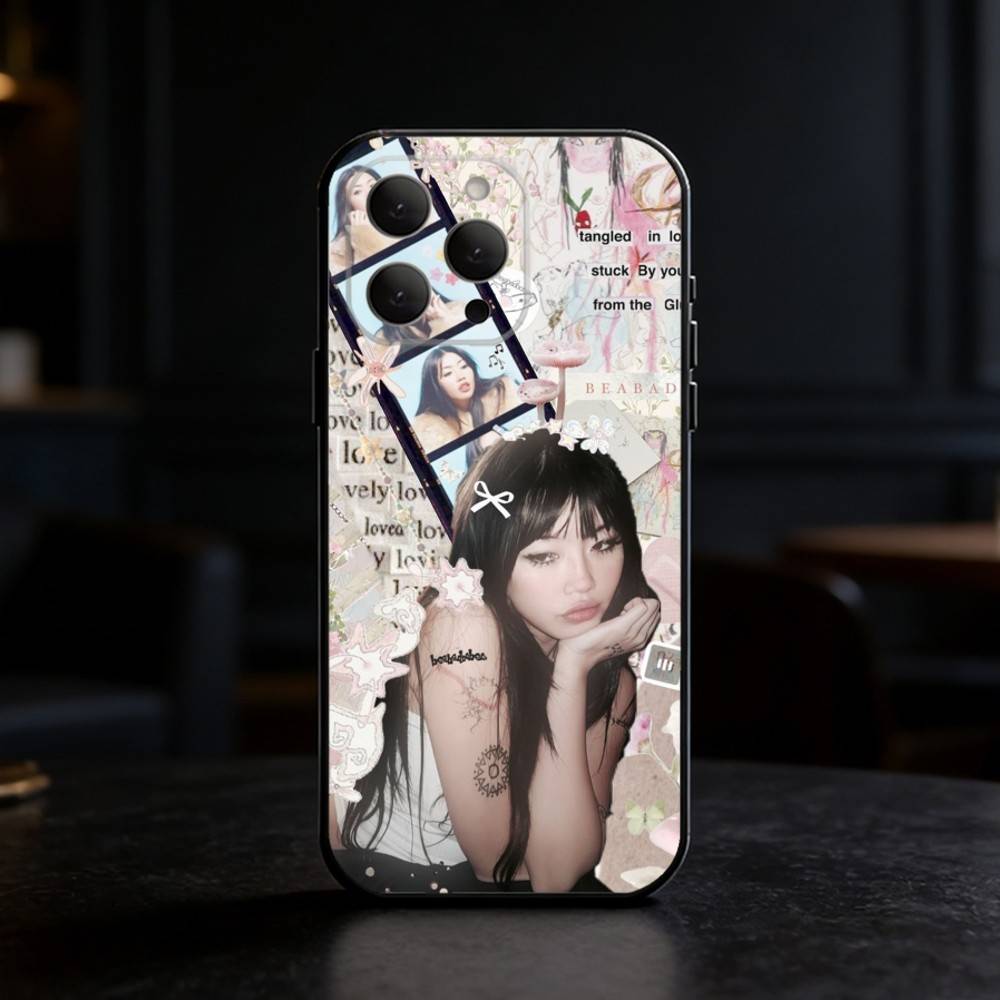 beabadoobee Beatopia Phone Case For iPhone 17,16,15,14,13,12,11 Plus,Pro Max,SE4Soft Silicone Black Cover