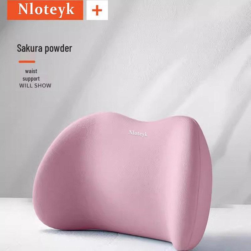 Car Memory Foam Neck & Lumbar Support Pillow Set: Ergonomic Headrest, All-Season Seat Back Cushion